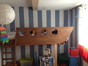 Schiff-Bett komplett